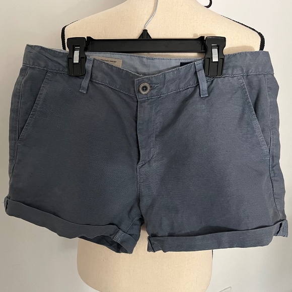 Adriano Goldschmied AG "The Tristan" Gray Straight Tailored Shorts Size 28R - Picture 1 of 8
